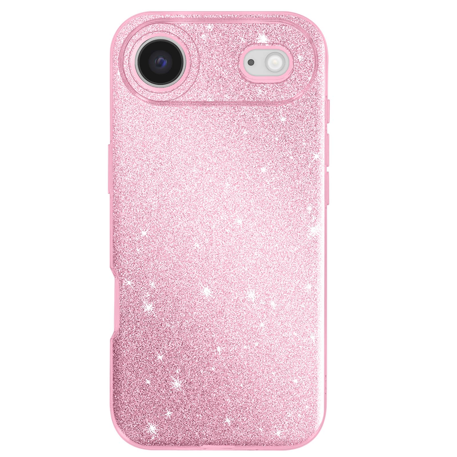 Coque Paillette pour iPhone Air - Rose