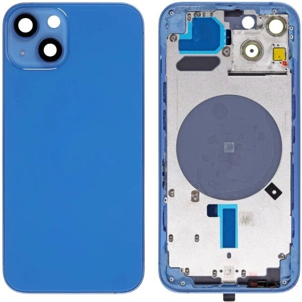 Chassis et face arrière iPhone 13 bleu