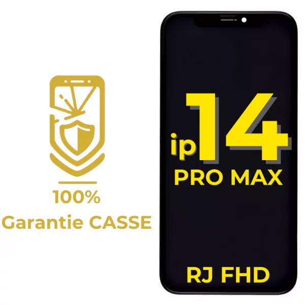 Garantie 100% CASSE-Ecran lcd iPhone 14 Pro Max Incell FHD RJ bordures d'origine (Qualité SUPERIEURE)